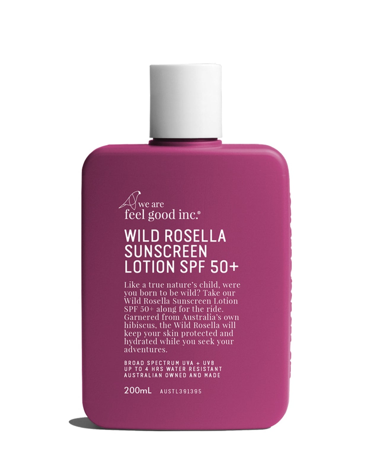 Wild Rosella Sunscreen lotion SPF50+ 200ml - We are Feel Good Inc main image 0
